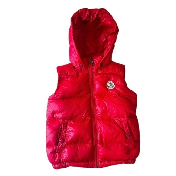 MONCLER Quilted Puffer Fullzip Vest Jacket - Picture 1 of 14
